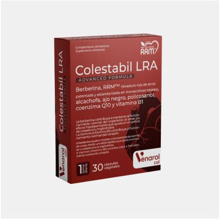 HERBORA COLESTABIL LRA 2.85mg MONACOLINA 30 CAPSULAS