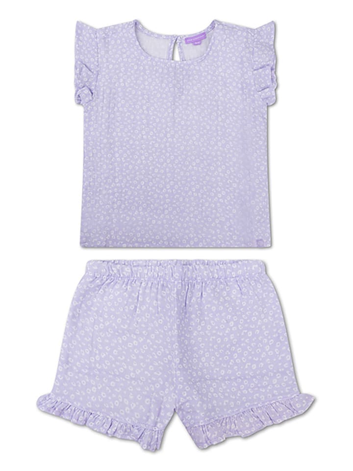 Swim Essentials 2tlg. Outfit ''Lila Leopard'' in Lila - 110/116