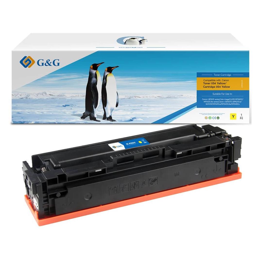 G&G kompatibel Toner mit Canon 054Y, NT-PC054Y, yellow, 1200S (18584)