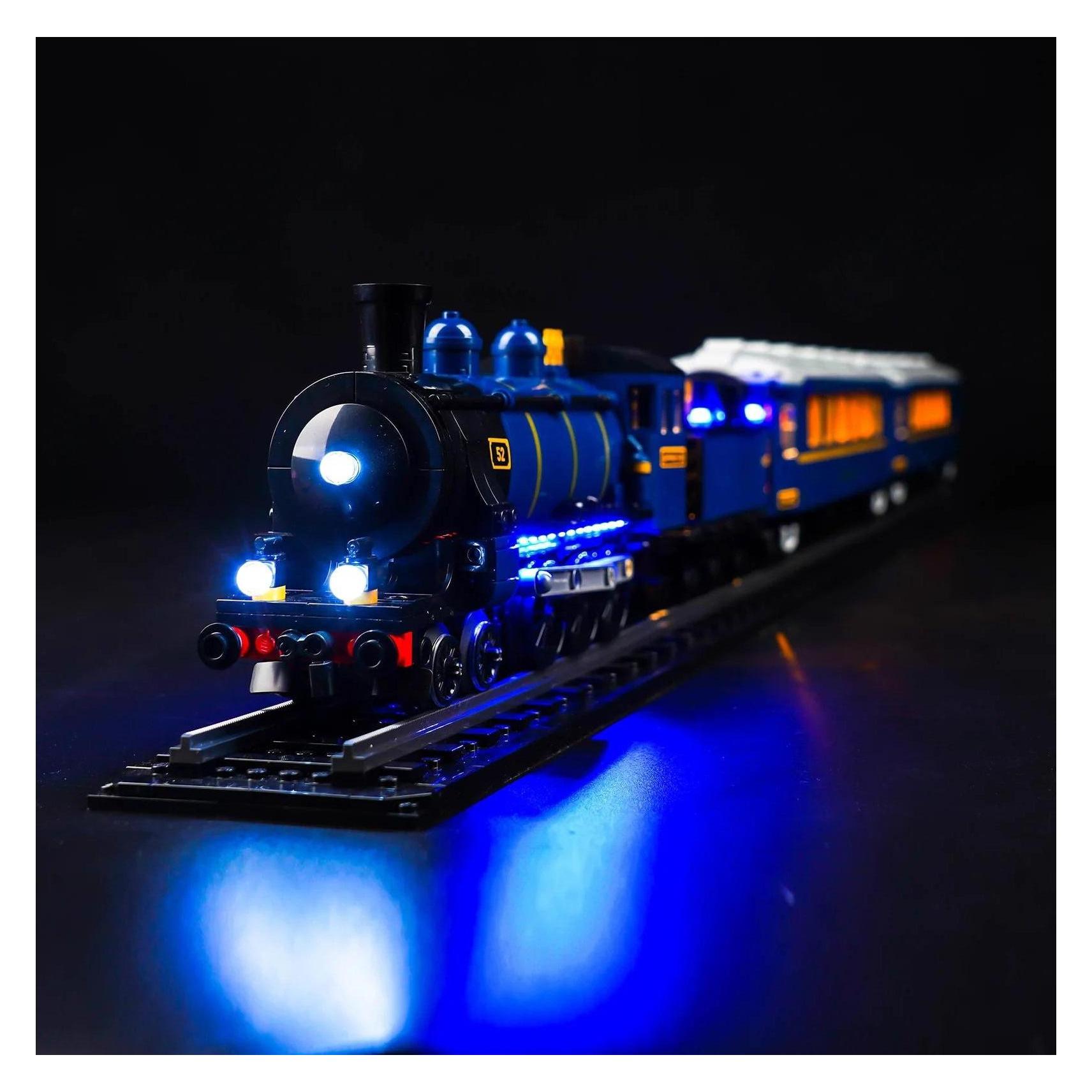 BrickBling LED Licht Set für LEGO Der Orientexpress (21344) inkl. Fernbedienung (P58002)