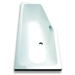 Hoesch Combi Badewanne 5590.010 160x70cm, weiß, Ausführung links