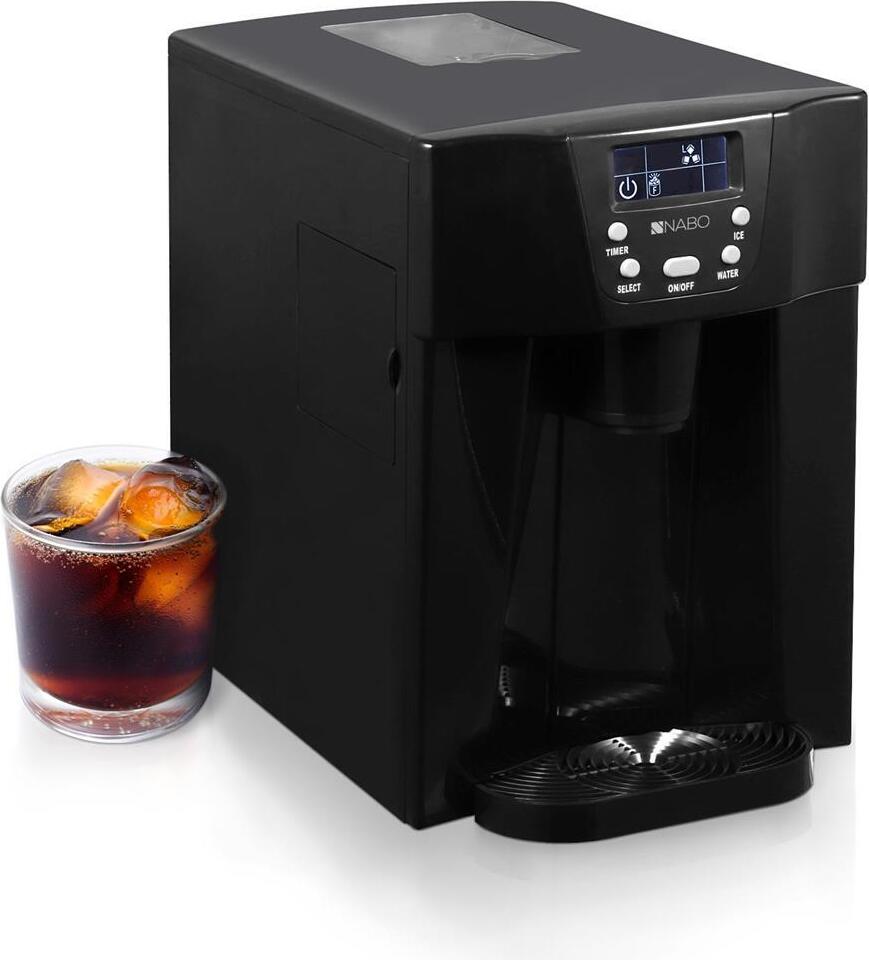 NABO EM 1250 Automatische Eiswürfelmaschine schwarz