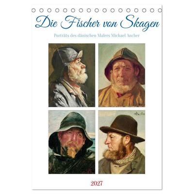 Die Fischer von Skagen (Tischkalender 2027 DIN A5 hoch), CALVENDO Monatskalender
