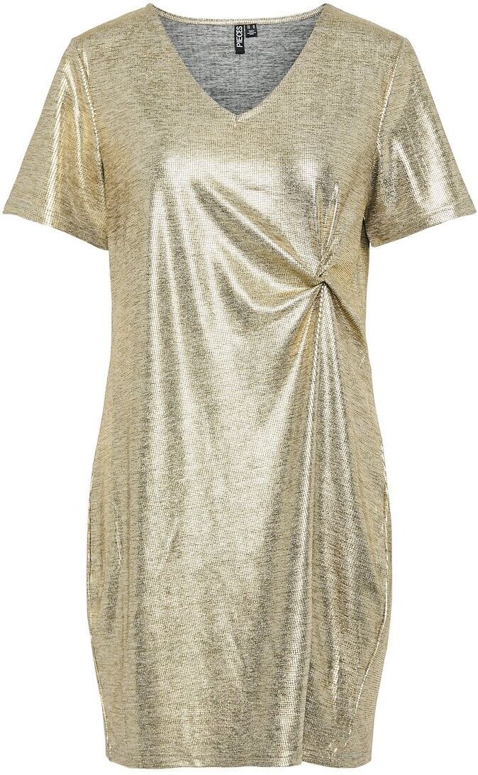 PIECES Robe courte, col V