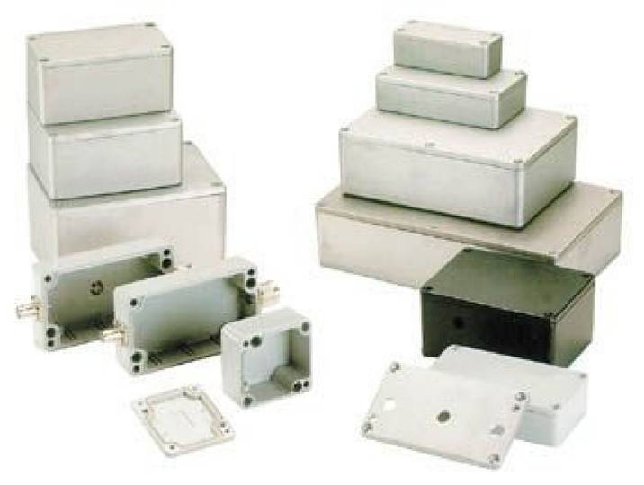 WATERDICHTE ALUMINIUM BEHUIZING - 115 x 65 x 55mm