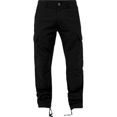 Cargohose URBAN CLASSICS "Urban Classics Herren Camouflage Cargo Pants", Herren, Gr. 34, Normalgrößen, schwarz, 100% Baumwolle, normal, Hosen Cargohose