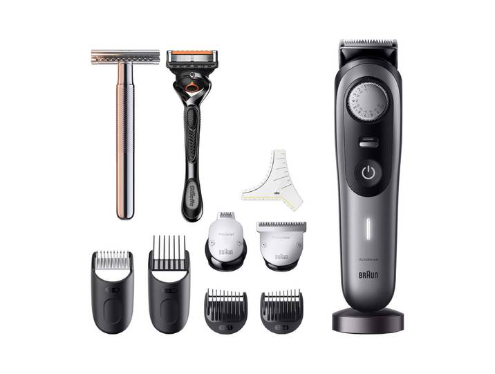 Braun BT9420 x KCG Safety Razor Bartschneider