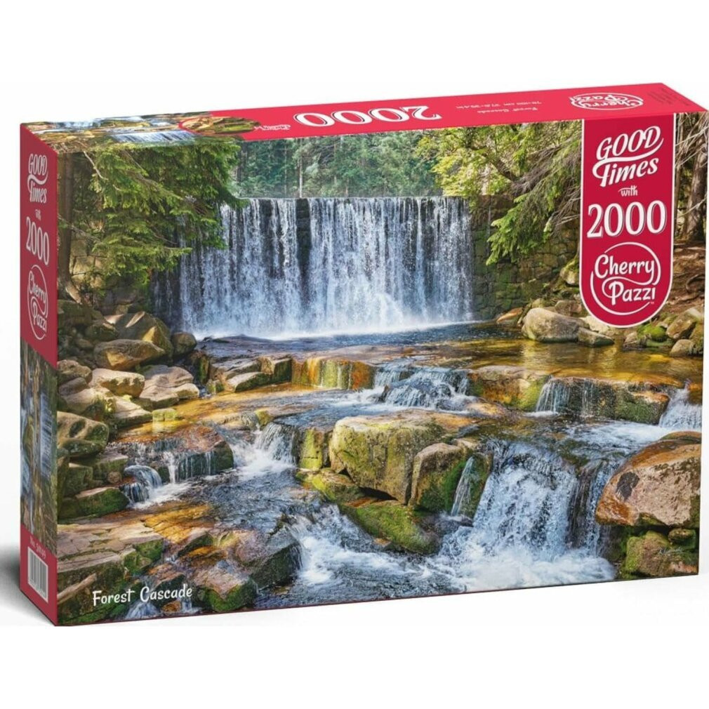 CHERRY PAZZI Puzzel Waldkaskade 2000 stukjes