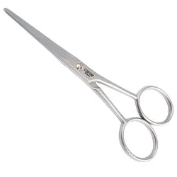 Canal Bart- und Haarschere mit Mikroverzahnung rostfrei, 12 cm