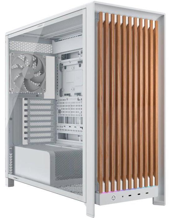 Gehäuse für PCs, Mittelformat, CORSAIR FRAME 5000D Wood RS