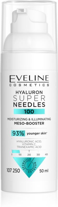 Eveline Cosmetics Hyaluron Super Needles 100 moisturising serum 50 ml