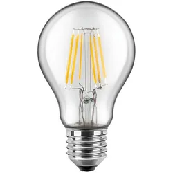 HWH LED Filament Birnenform RETRO klar, E27, 8W 2700K 1055lm 300°, Glas klar BLU-47973