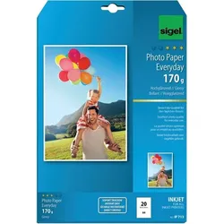 Sigel InkJet-Plus-Photo-Papier A4 170g hochglänzend weiß