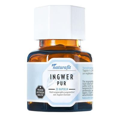 Naturafit Ingwer Pur Kapseln 25 St