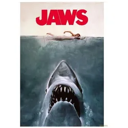 GB Eye, Bilder, Jaws Lo Squalo Poster : Jey Art (91.5x61) (91.50 x 61 cm)