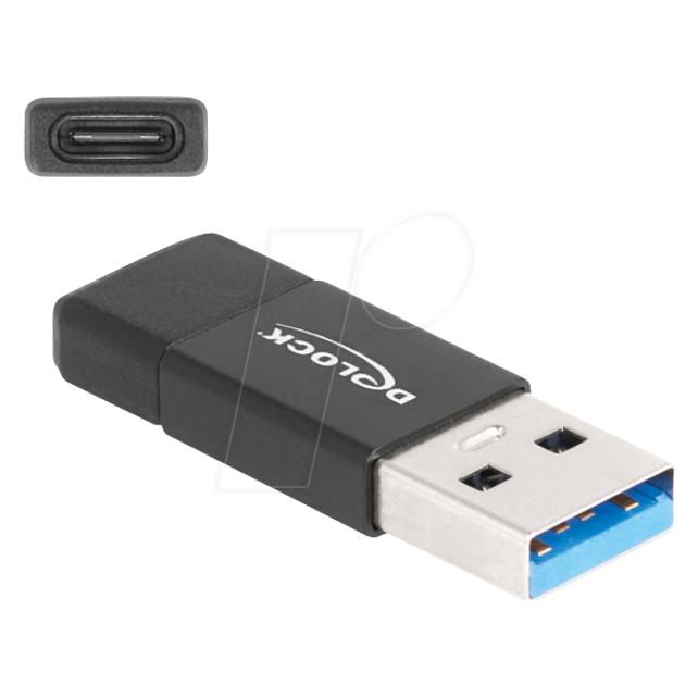 Delock USB A - USB C (USB 3.2 Gen 2, 5 W) (60001)