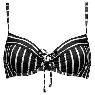 Lidea - Women's Line Up Underwire Bikini Top - Bikini-Top Gr 40 - Cup: C schwarz/grau