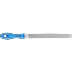 PFERD TOOLS 11216206 Werkstattfeile Flachspitz Hieb 1 inkl. Ergonomie-Feilenheft für grobe Zerspanung & Schruppen Länge 200 mm 1 St.