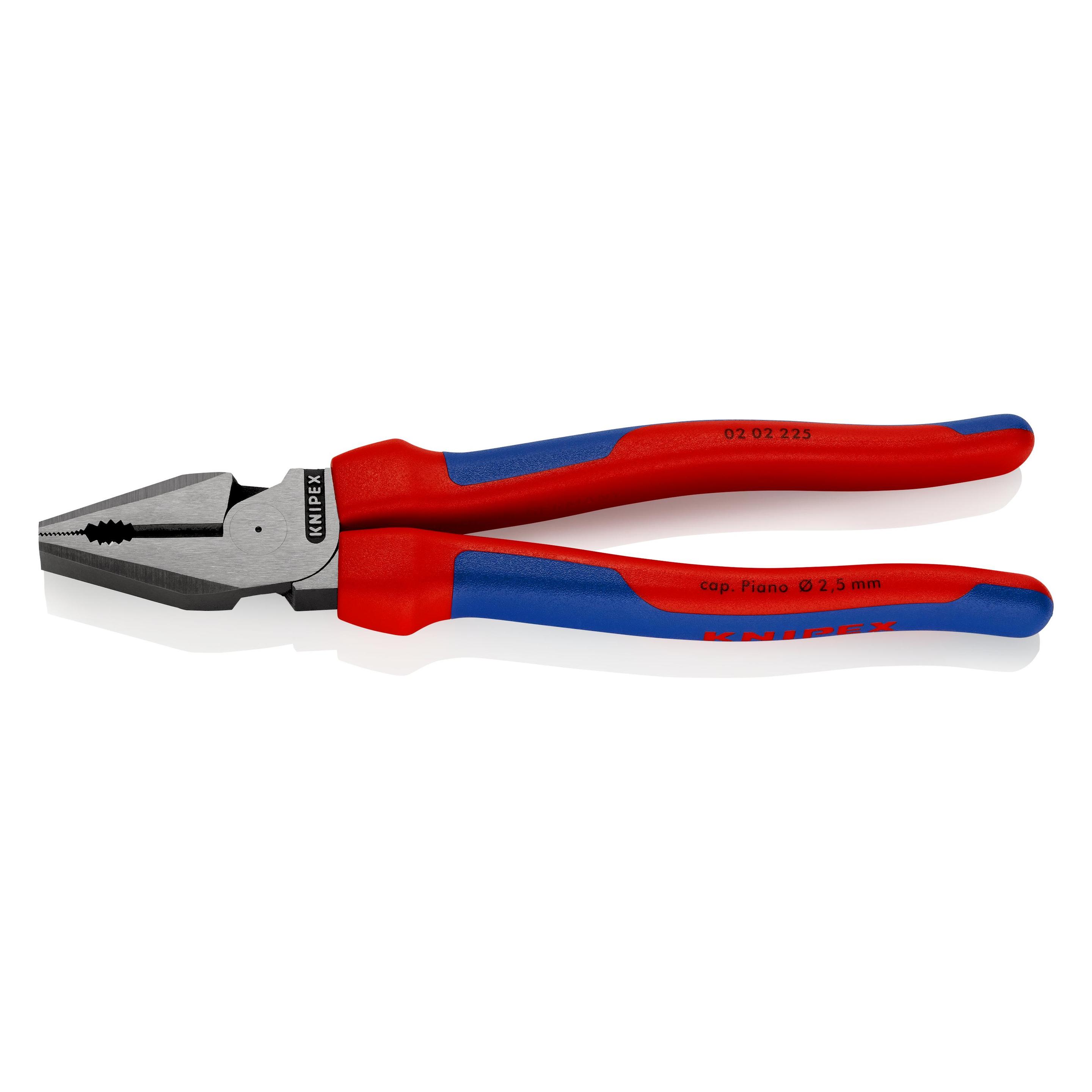 Knipex Kraft-Kombizange 225 mm 02 02 225 SB (225 mm) (02 02 225 SB)