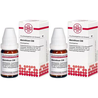 Absinthium C 30 Globuli 2x 2x10 g
