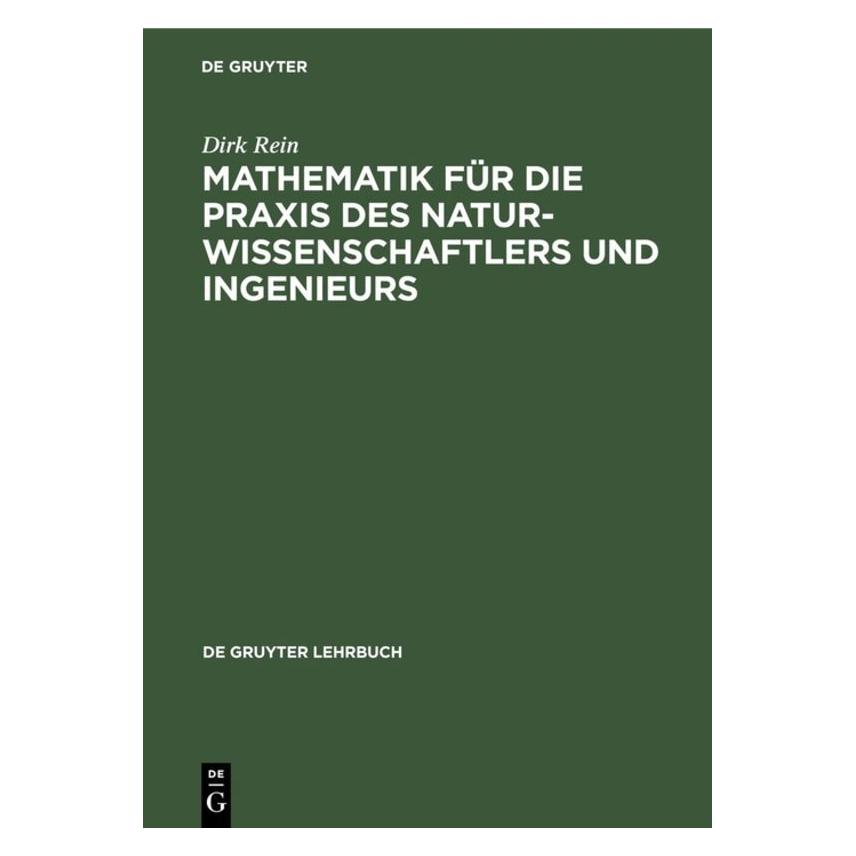 De Gruyter Rein,D.:Mathematik f.Naturwissensch. (Deutsch, Dirk Rein, 1979) (67765197)