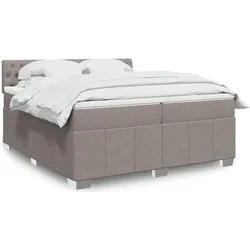 vidaXL, Boxspringbett, Alronica (Knopfheftung Design) (200 x 200 cm)