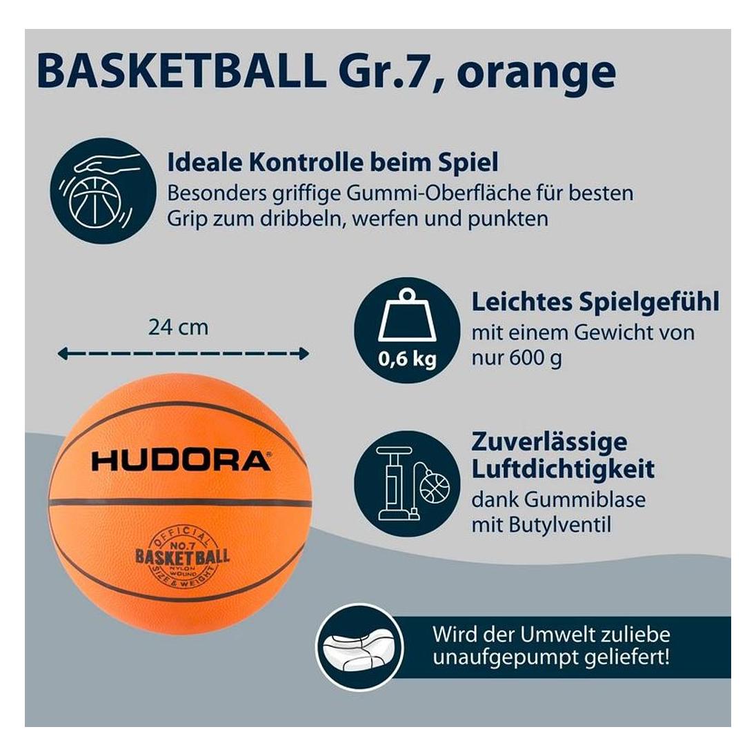 Hudora Slam it Basketball Set, 3-teilig (40005998717103 / 71710)