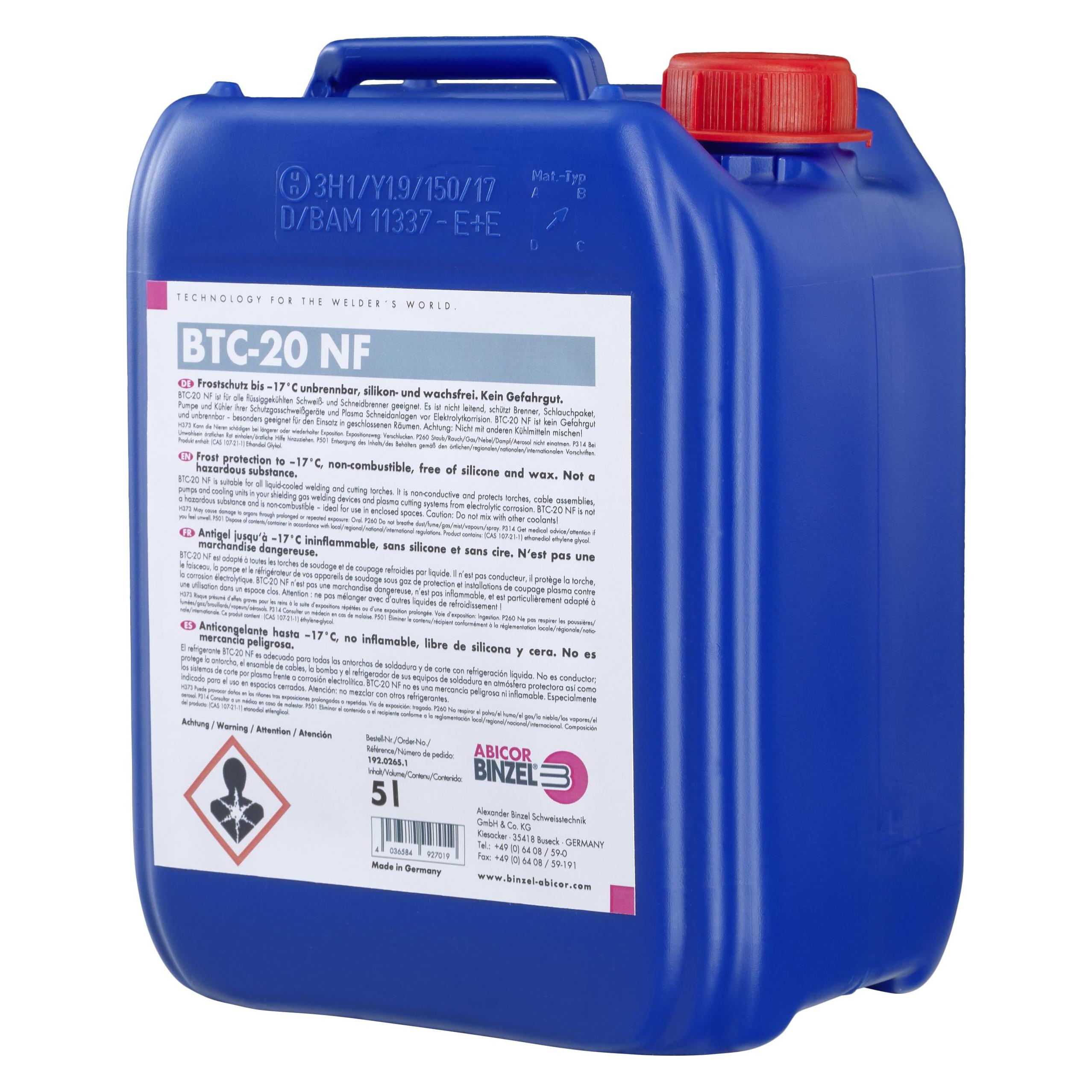 Elmag Kühlflüssigkeit BTC-20 NF, 5 lt. bis -17° C (56406)