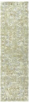 Alora Decor Radiant Diamond Pattern Wool Blend Area Rug