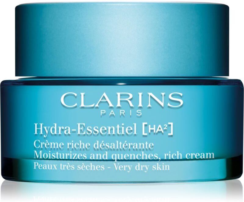 Clarins Hydra-Essentiel [HA²] Rich Cream reichhaltige feuchtigkeitsspendende Creme für sehr trockene Haut 50 ml