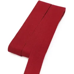 buttinette Nahtband, weinrot, Breite: 2 cm, 5 m
