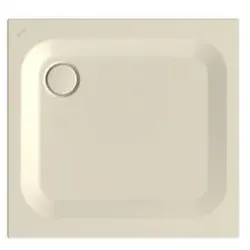 Bette BetteUltra Duschwanne 1559-001 90x85x2,5cm, pergamon