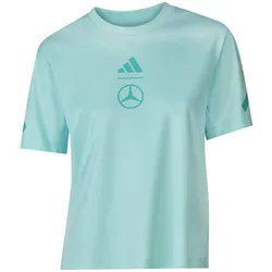 Mercedes-Benz T-Shirt Damen by adidas aqua Größe M B67960192 - M