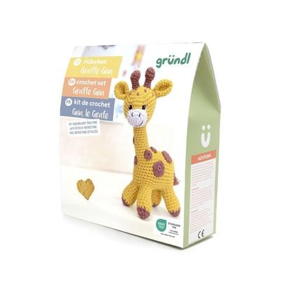 gründl Häkeltier Giraffe Gina, Nähset, Häkelset
