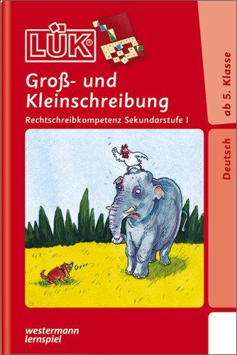 Heinz Vogel - LÜK: Groß oder klein? Sek. I / Band 3: Groß- und Kleinschreibung ab Klasse 5 - Preis vom 07.10.2026 11:45:10 h
