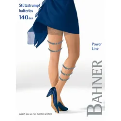 Bahner Power Line 140 Halterloser Stützstrumpf 1 Paar | 37-38 (M) | Make-Up (BA-0009)