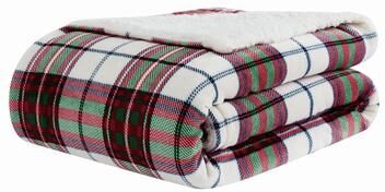 Truly Soft Cuddle Warmth Plaid Throw