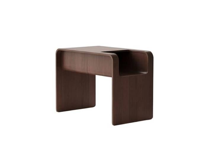 NIUHUAHUI Teetisch, Beistelltisch, Sofatisch, Couchtisch, Wohnzimmertisch, Ecktisch, Schlafzimmertisch, Nachttisch, Aufbewahrung(Brown)