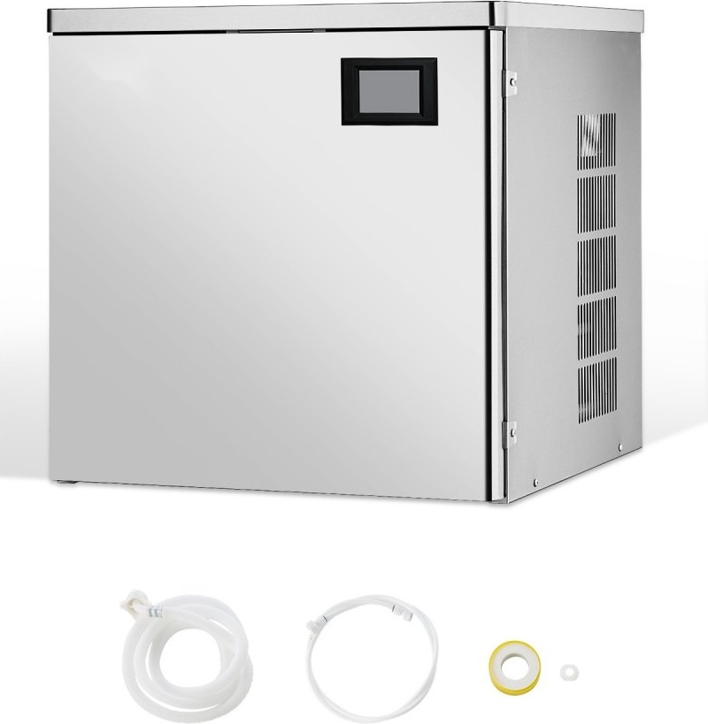 Professioneller Eismaschinenkopf Eiswürfelmaschine Eisbereiter 204 kg/Tag - Nur Kopf