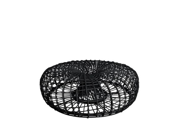 Cane-line Nest Tisch/Hocker Lava Grey, groß