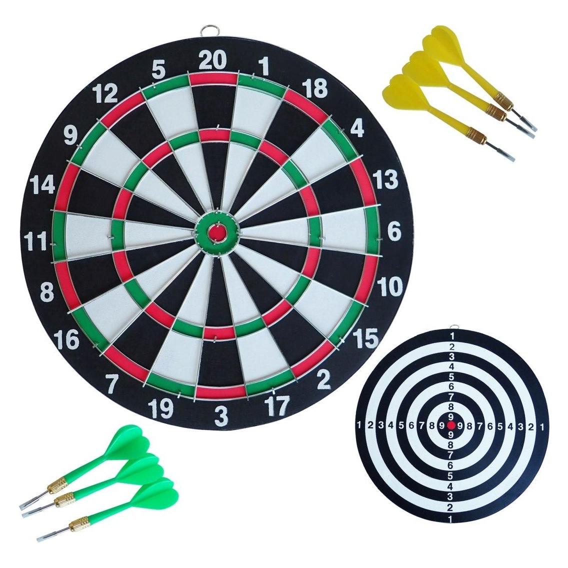 Kubi Sport 3-in-1-Set: Dartscheibe zum Werfen - Dartspiel - KUBISPORT 43 cm (78191370)