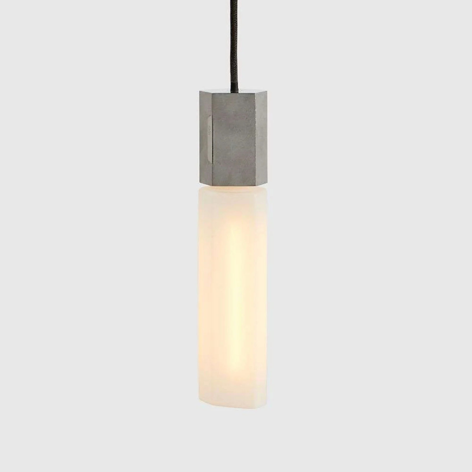 Tala Basalt Single Hanglamp - RVS - Cilinder - Metaal