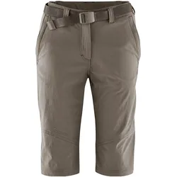 Maier Sports, Damen, Outdoorhose, Lawa Bermuda (XXL), Grau