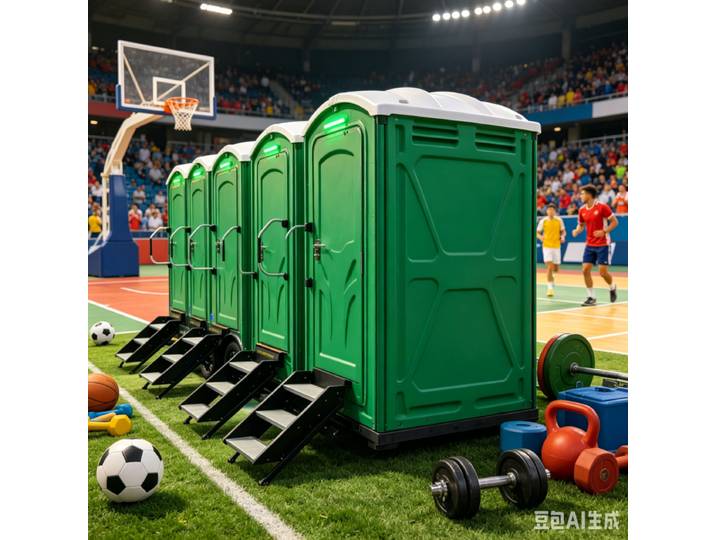 Toilettes portables d'extérieur de qualité supérieure pour sites publics, avec lavabo intelligent intégré, pour une hygiène optimale - Vente en gros directe usine