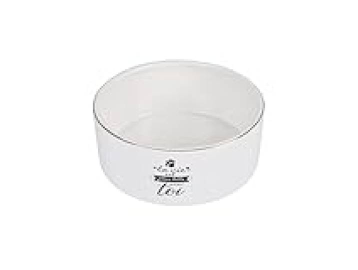 Love Story, Bol Dolomite La Belle Vie D16 cm Blanc Noir
