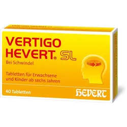 Vertigo Hevert SL Tabletten 40 St