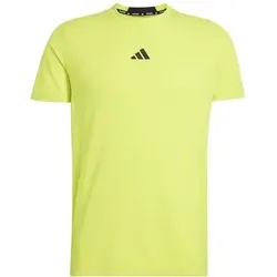 ADIDAS Herren Shirt Designed for Training Workout, Größe XXL in Gelb Gelb