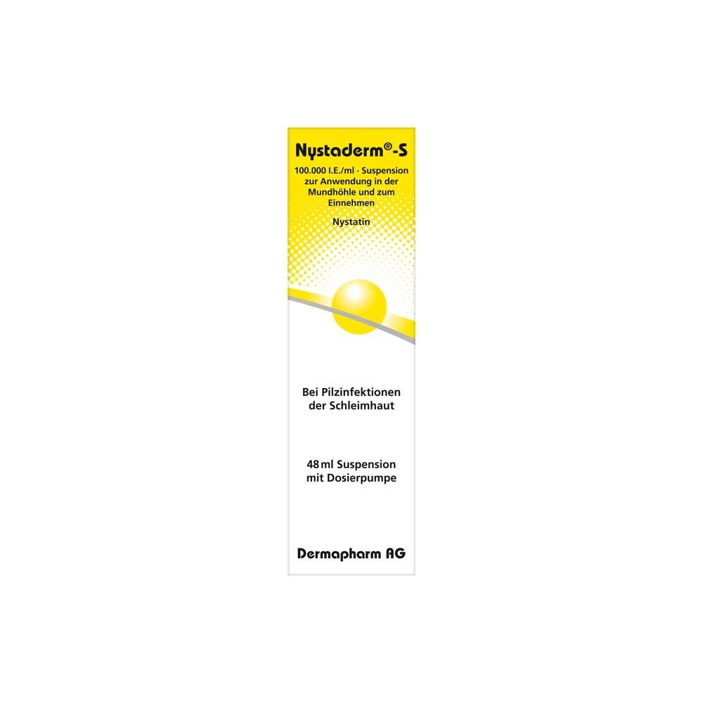 Nystaderm S Suspension Dosierpumpe 48 ml