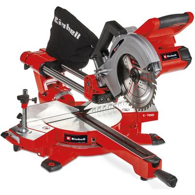 Akku-Kapp-Gehrungssäge EINHELL "TE-SM 36/210 Li - Solo", rot (rot, schwarz), B:53mm H:49mm L:78,2mm, Sägemaschinen