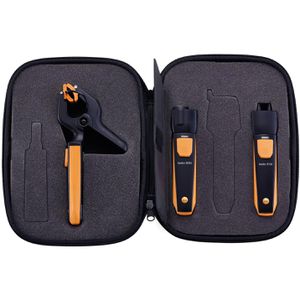 Testo Messgeräte-Set 0563 0004 10, Smart Probes Heizungs-Set, Bluetooth, App-fähig, 3-teilig